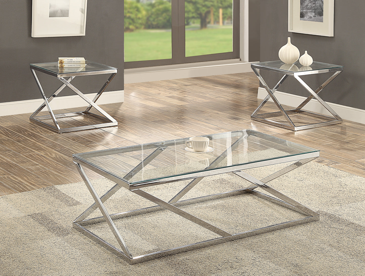 3272SET Chase Cocktail Coffee Table Set