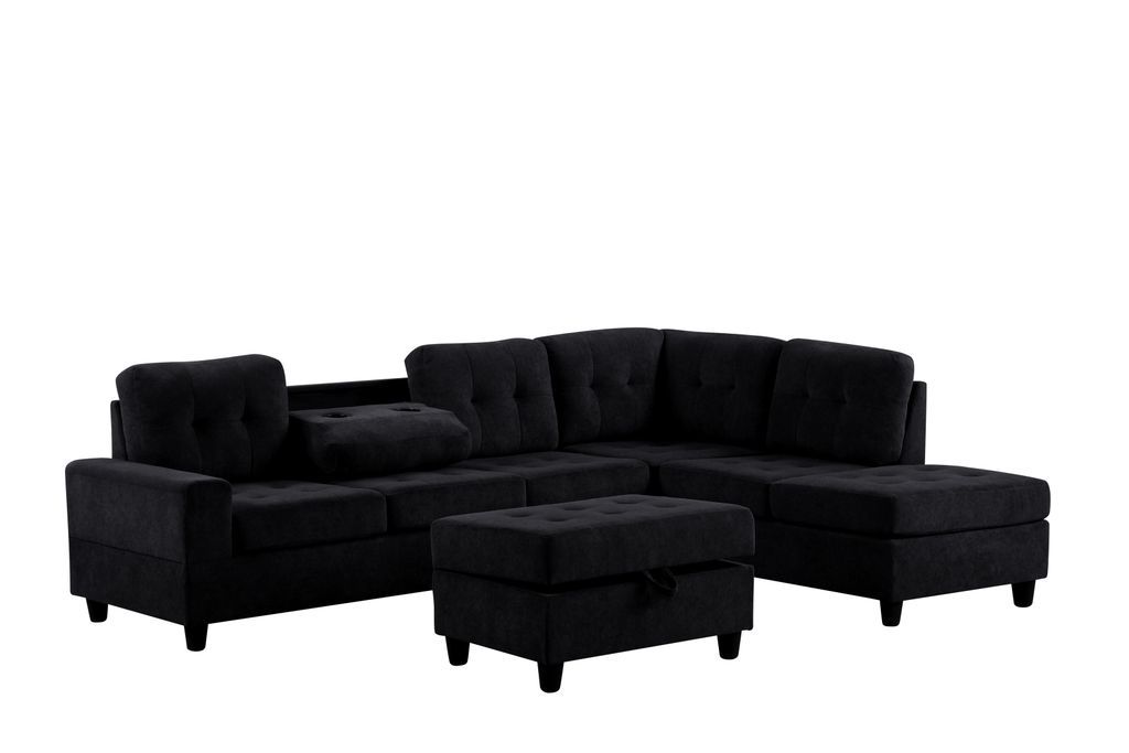 40Heights Reversible Sectional + Ottoman **NEW ARRIVAL**