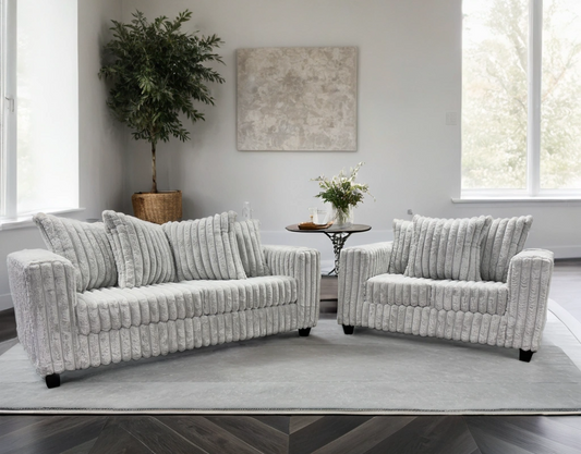 510 Gray - Sofa & Loveseat Set **NEW ARRIVAL**