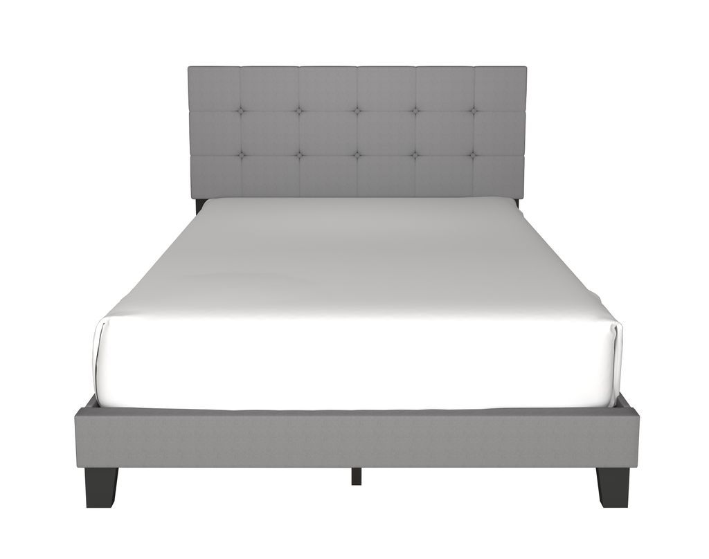 930 Gray Platform Bed - Twin, Full, Queen, King **NEW ARRIVAL**