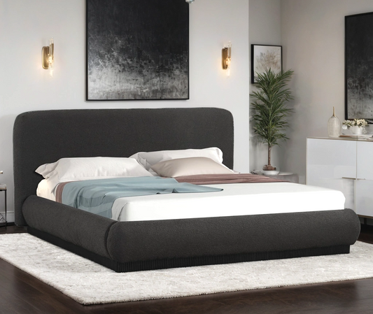 Annie Black Platform Bed - Queen, King **NEW ARRIVAL**