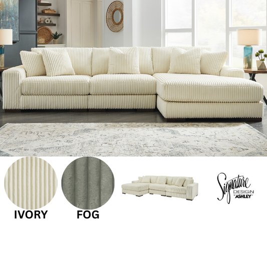 Ashley 211 - 3PC Sectional (2 COLORS) (RAF/LAF)