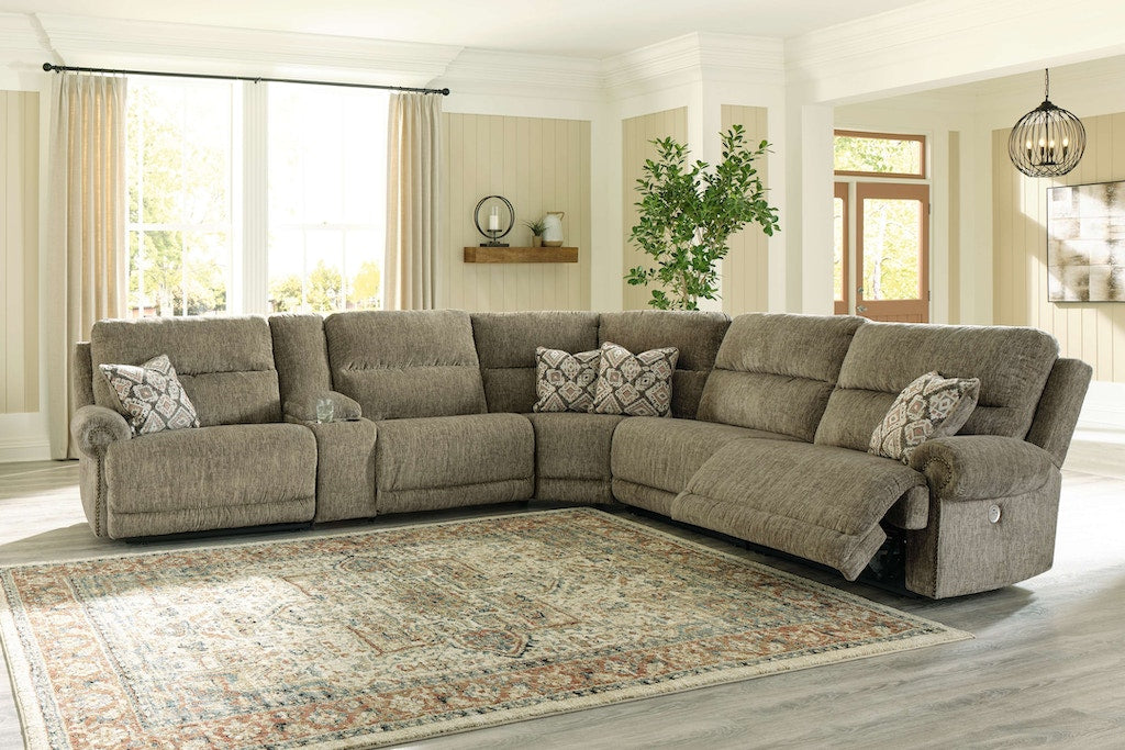 Ashley 85407 Lubec Power Reclining Sectional