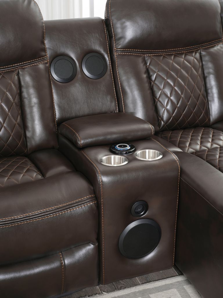 Champion Brown Reclining Sectional