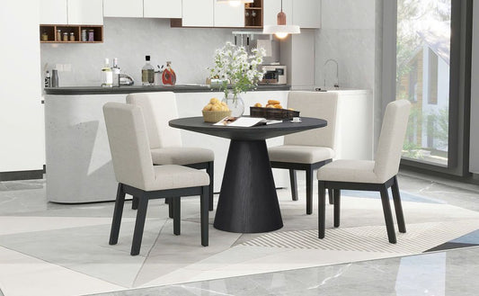 D2600 Dining Table + 4 Chair Set **NEW ARRIVAL**