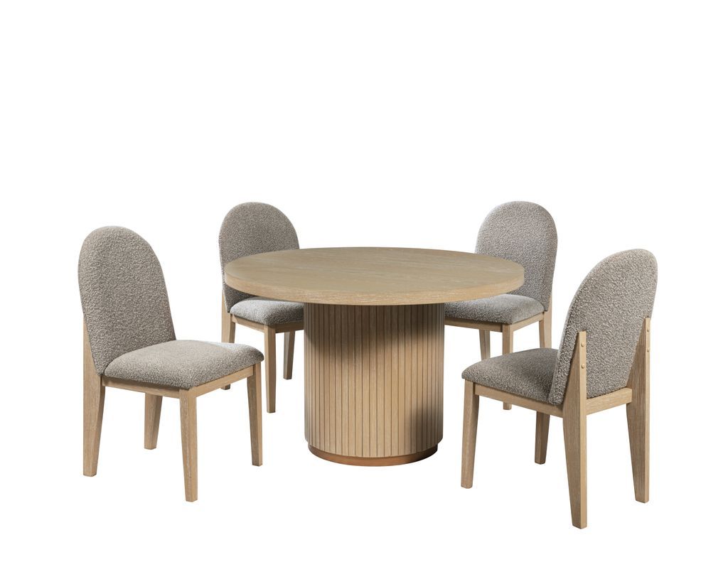 D400 Dining Table + 4 Chair Set **NEW ARRIVAL**