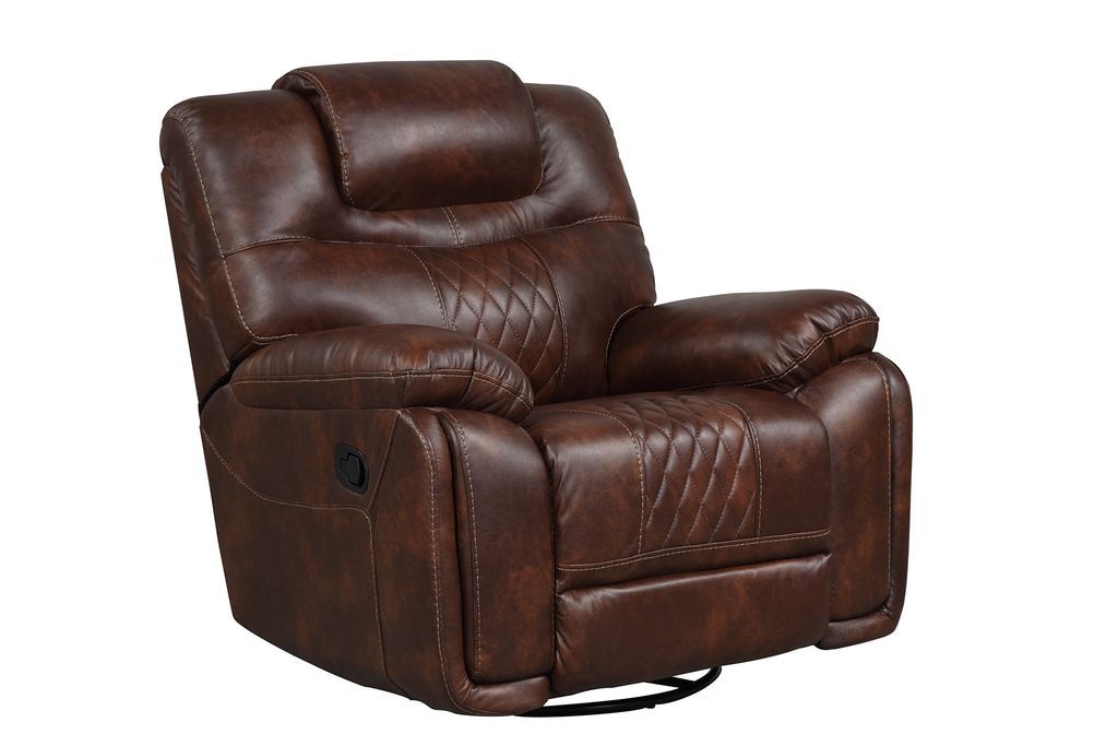 Galveston Brown - 3PC OVERSIZED Reclining Set (1 LEFT)