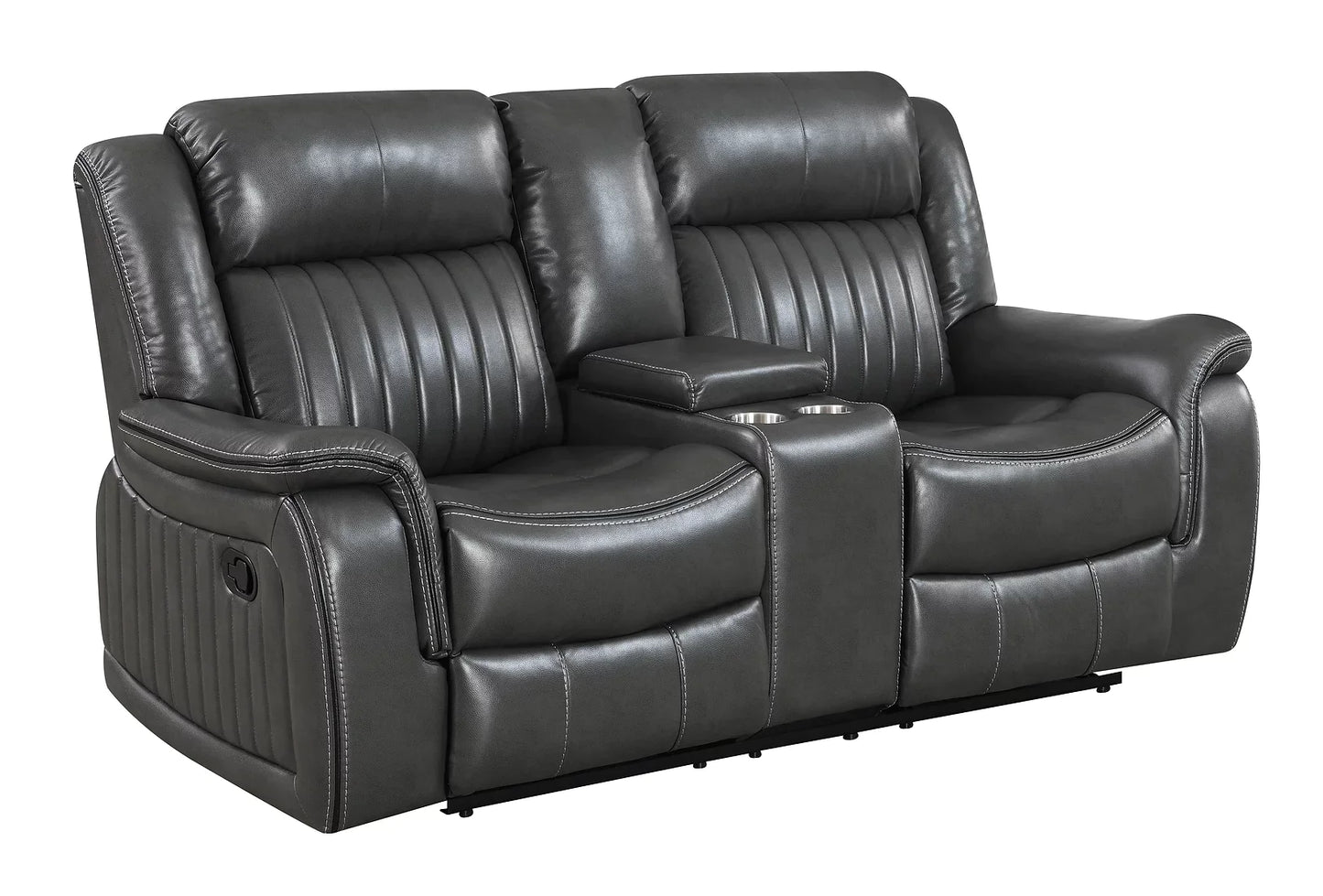 S9381 Lavon Grey Recliner Set