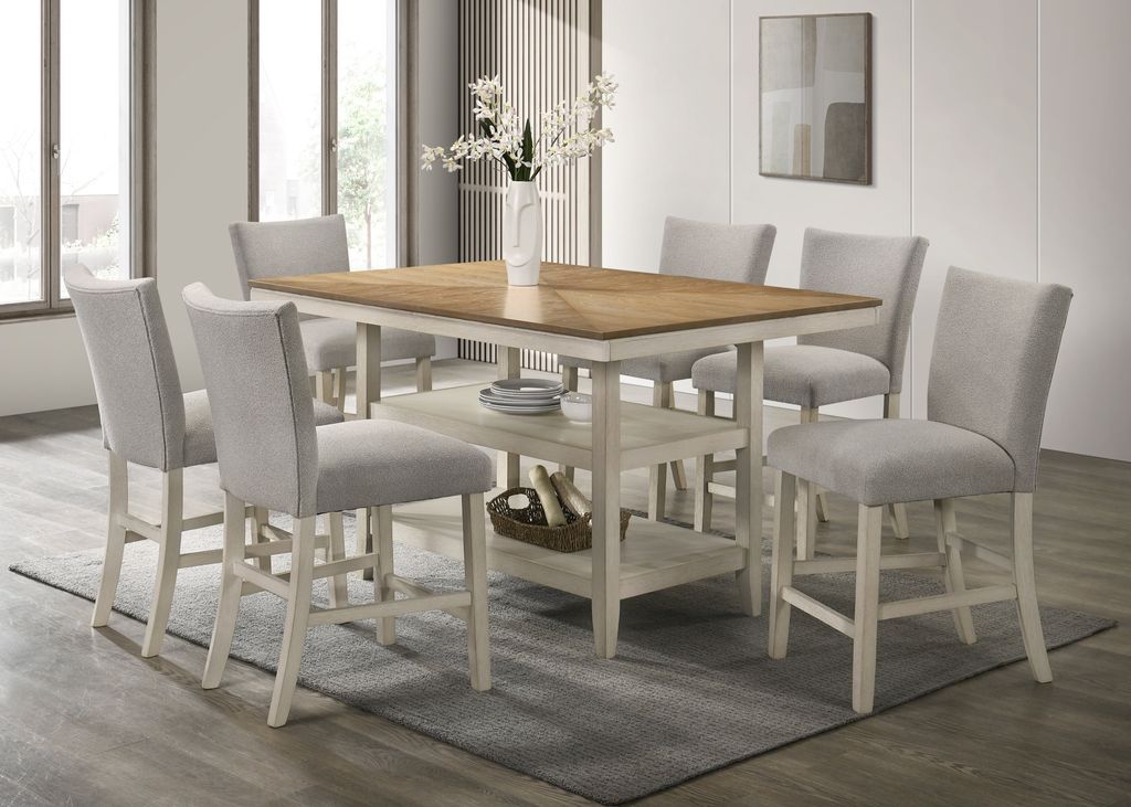 Marton - Counter Height Table & 6 Chairs **NEW ARRIVAL**
