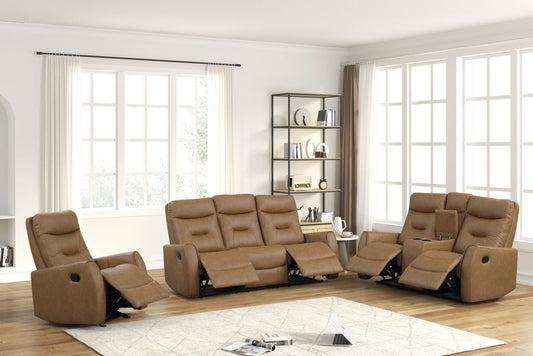 Tiger Saddle - 3PC Reclining Set **NEW ARRIVAL**