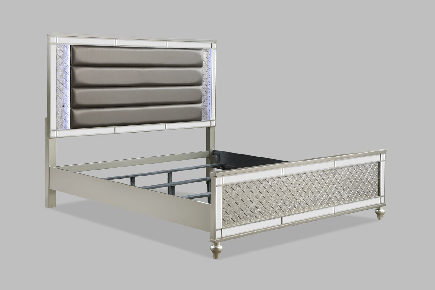 B1680 Cristian Champagne Bed Frame
