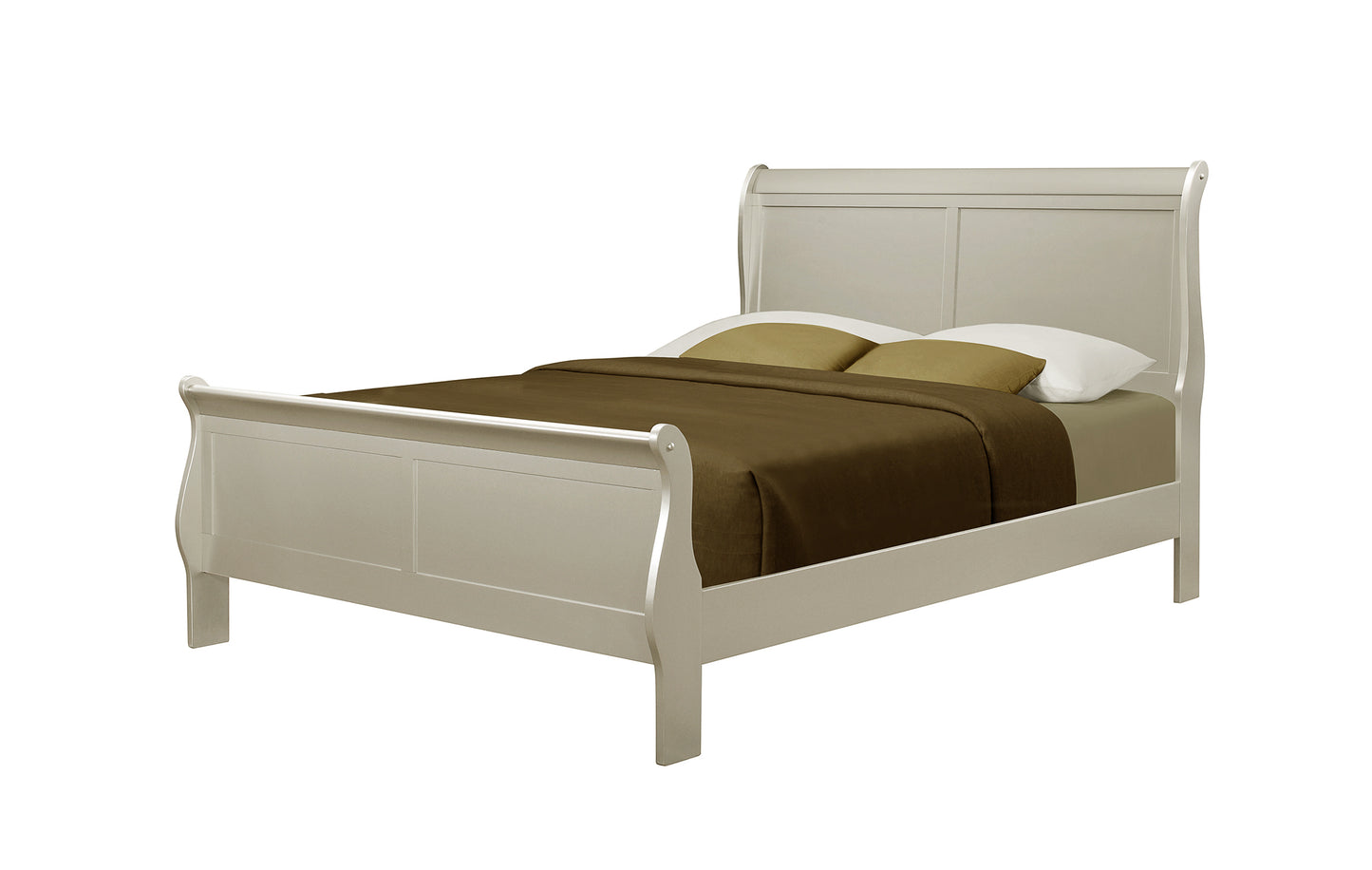 B3450 Louis Philip Champagne Bed Frame