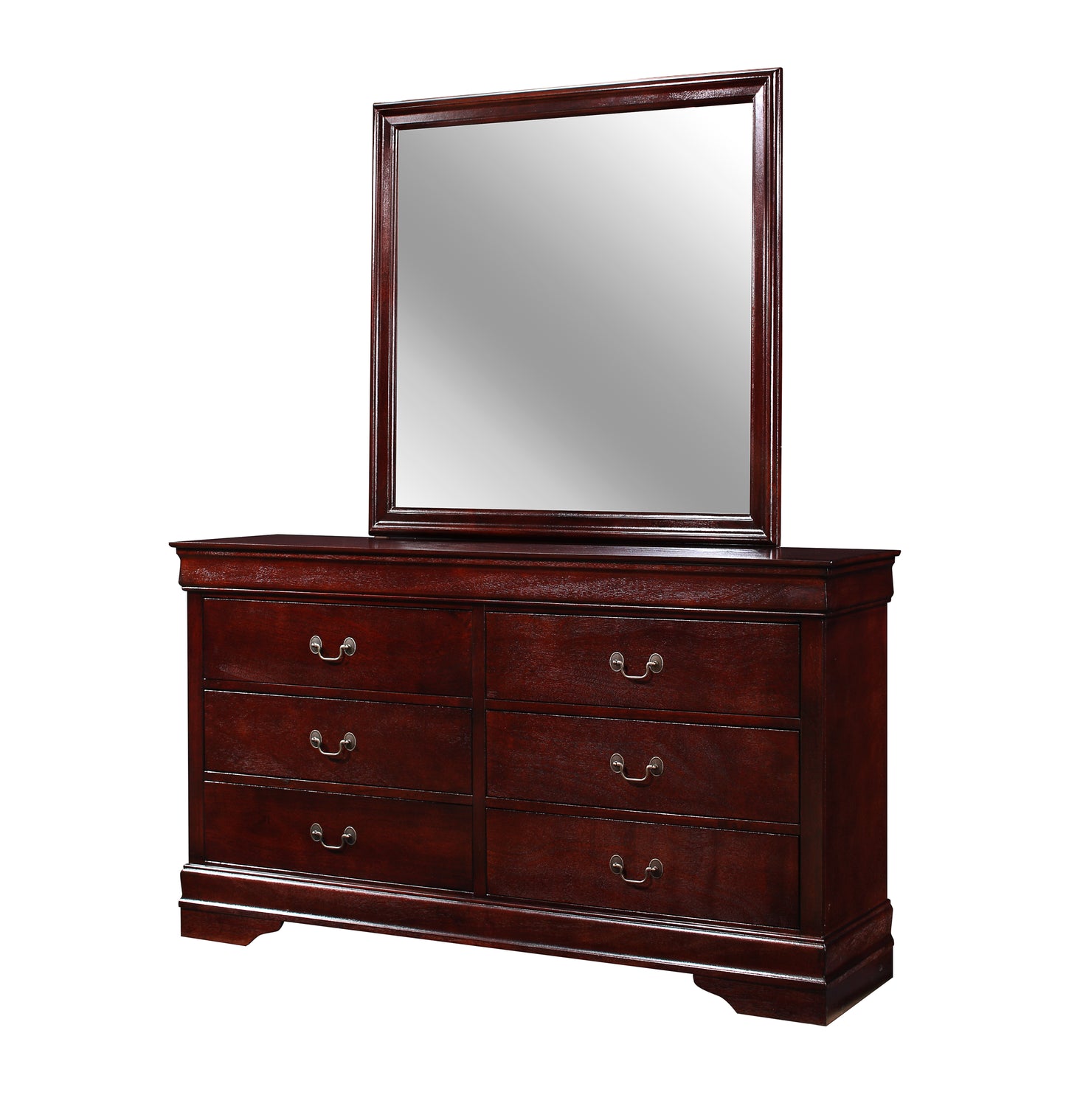 B3800 Louis Philip Cherry Dresser Only