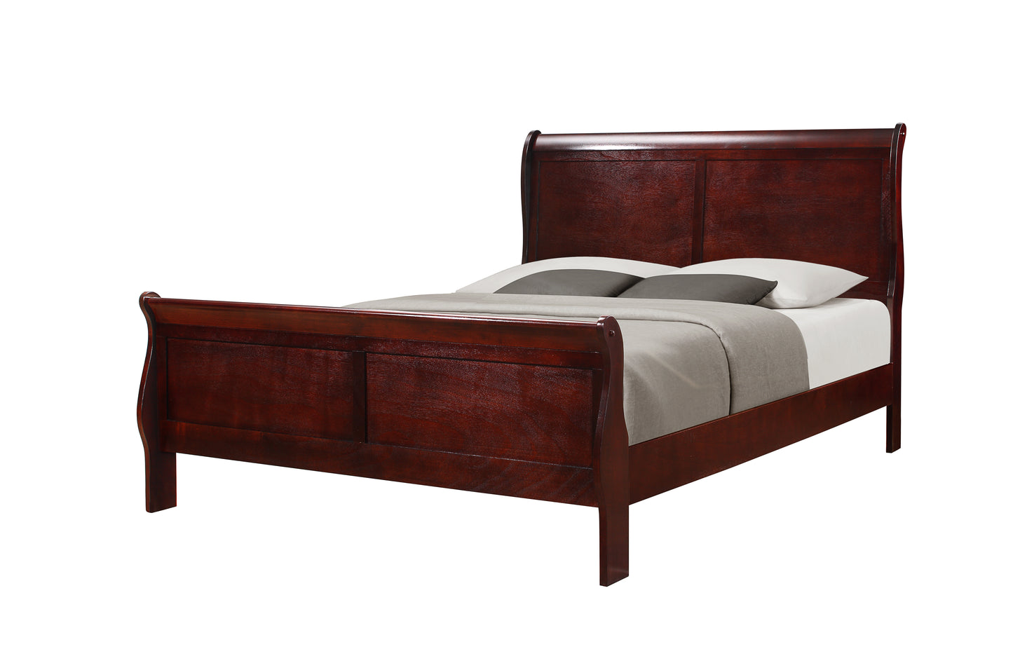 B3800 Louis Philip Cherry Bed Frame