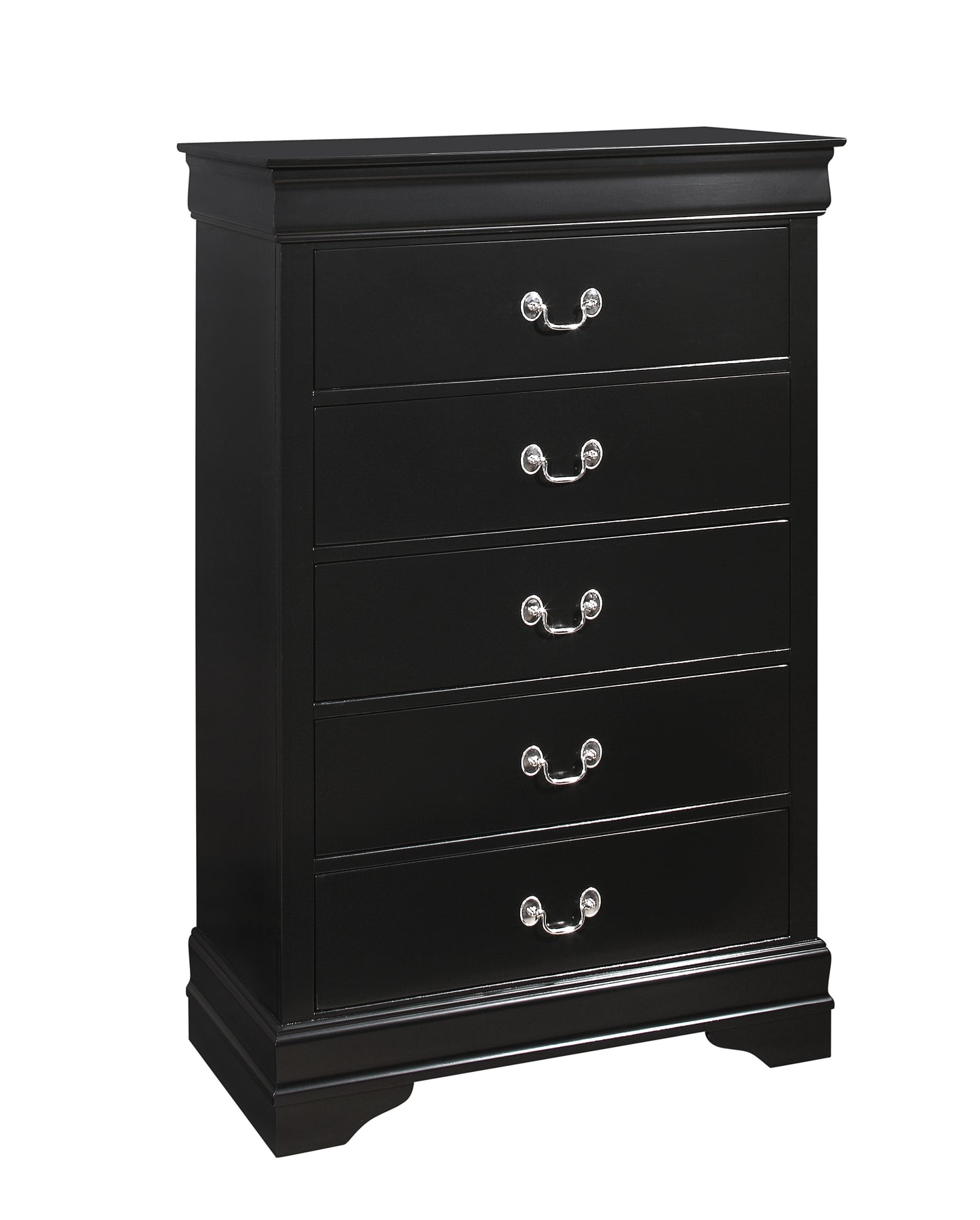B3900 Louis Philip Black Chest