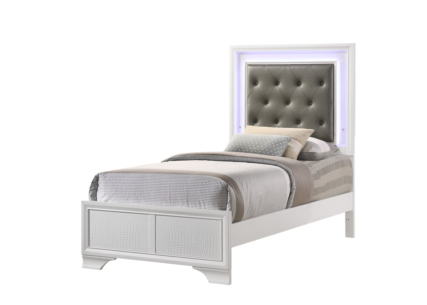 B4310 Lyssa Frost Bed Frame