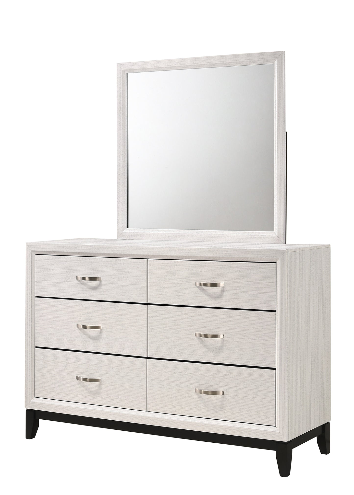 B4610 Akerson Chalk Dresser and Mirror