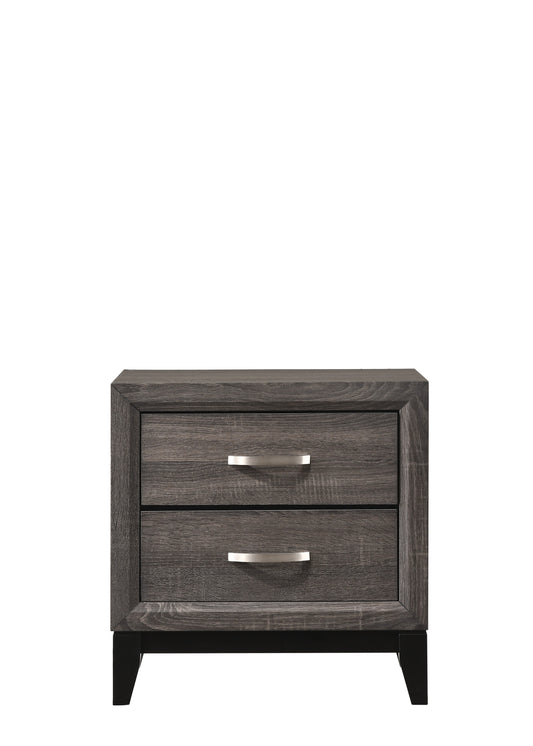 B4620 Akerson Grey Nightstand