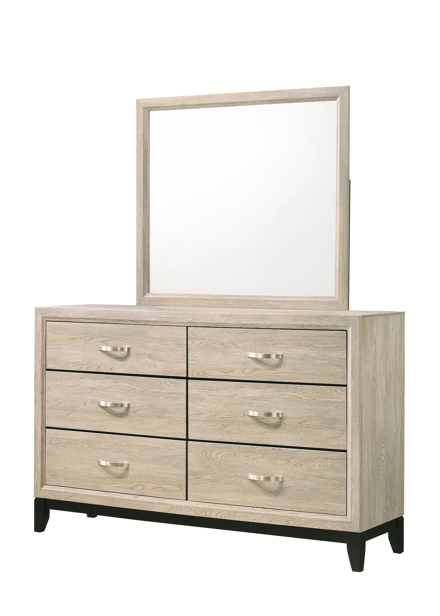 B4630 Akerson Drift Wood Dresser and Mirror