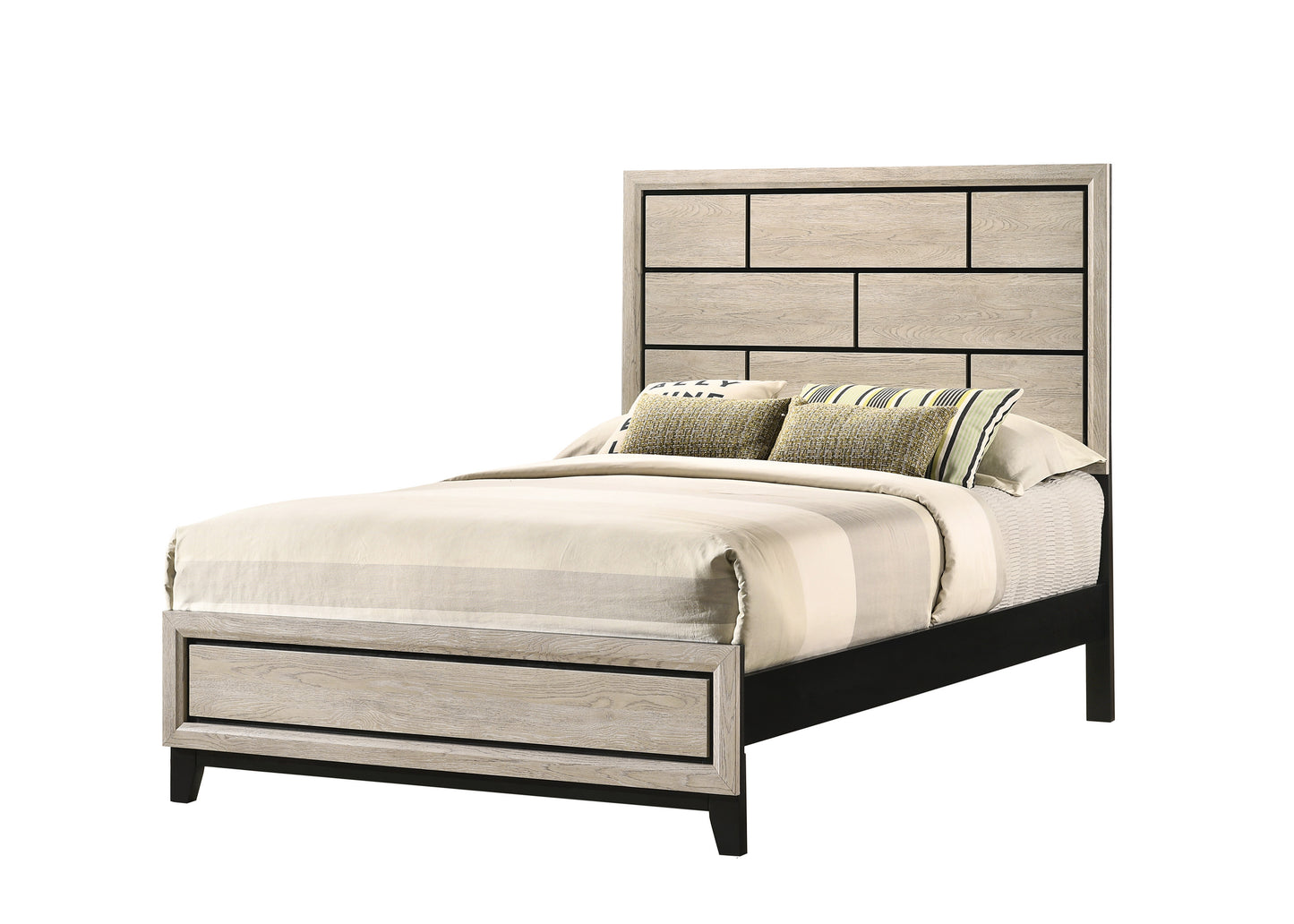 B4630 Akerson Drift Wood Bed Frame