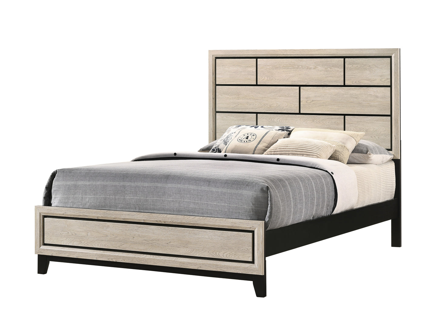 B4630 Akerson Drift Wood Bed Frame