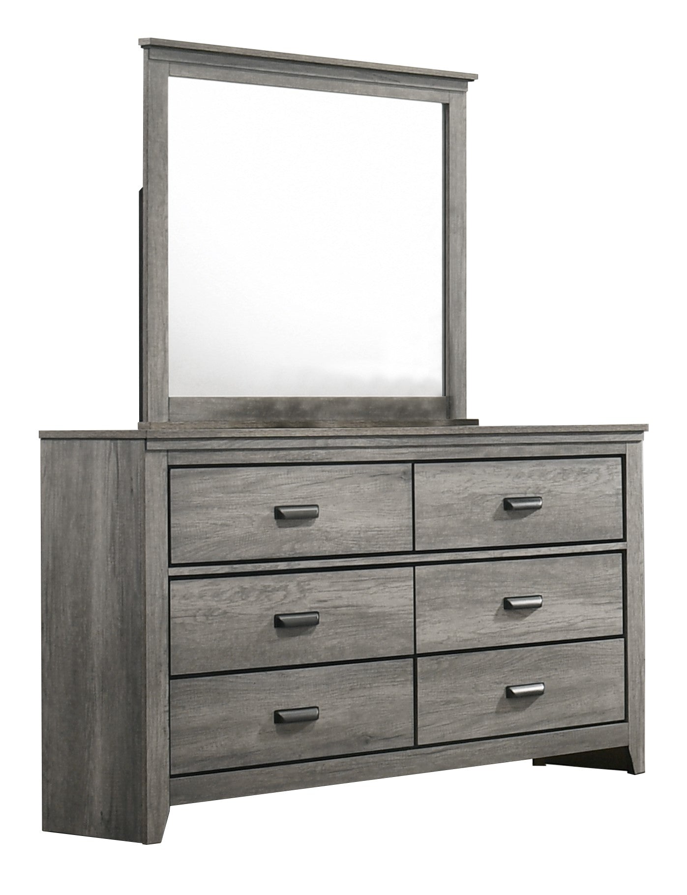 B6820 Carter Gray Dresser Only