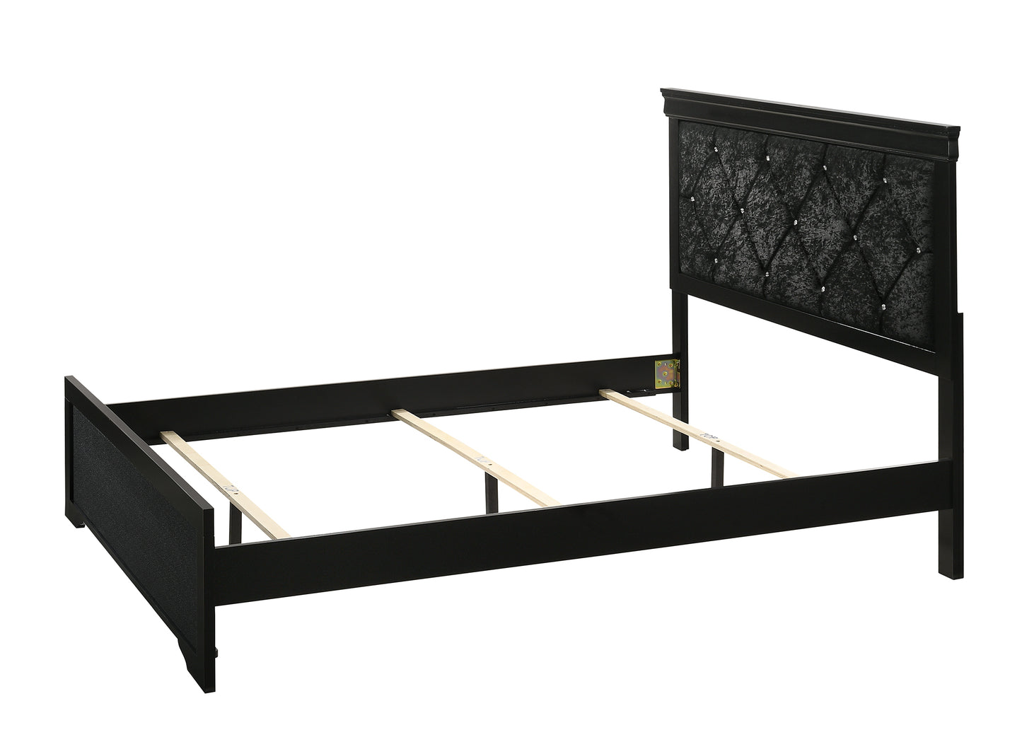 B6918 Amalia Black Bed Frame