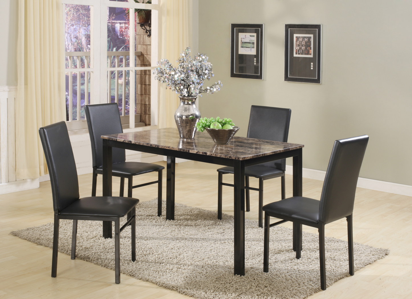 Ayden Dinette 5 PC Dining Set