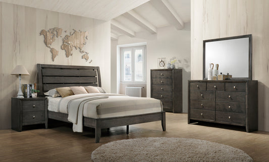 SETB4720 Evan Grey Bedroom Set