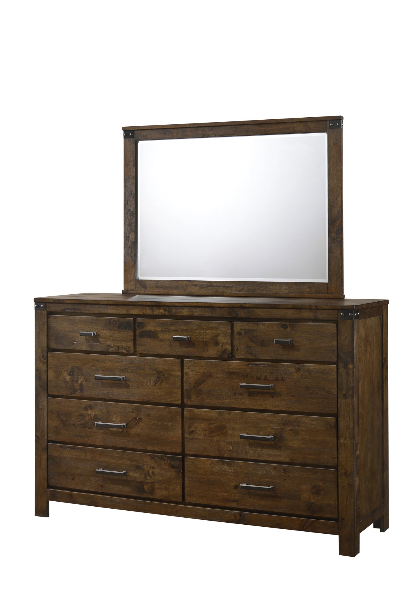 B4810 Curtis Panel Dresser and Mirror