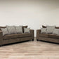 110 - Mocha Sofa & Loveseat