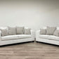 110 - Stone Sofa & Loveseat