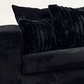 410-2PC-BLACK Sofa and Loveseat Set