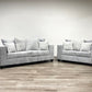 410-2PC-GRAY Sofa and Loveseat Set