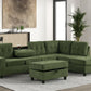 42Heights Reversible Sectional + Ottoman **NEW ARRIVAL**
