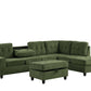 42Heights Reversible Sectional + Ottoman **NEW ARRIVAL**