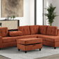 43Heights Reversible Sectional + Ottoman **NEW ARRIVAL**