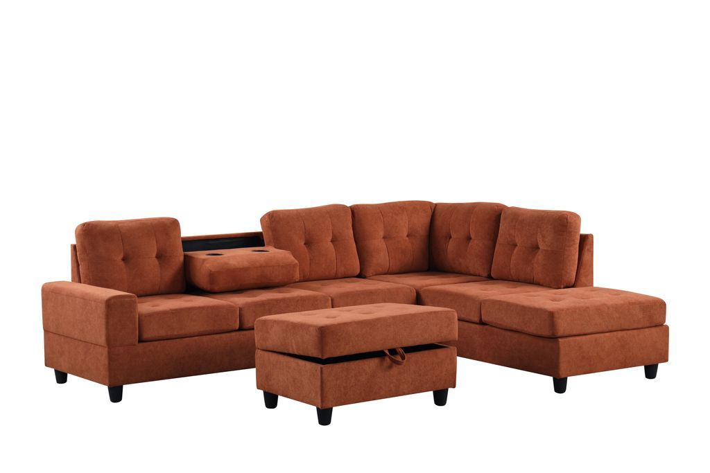 43Heights Reversible Sectional + Ottoman **NEW ARRIVAL**