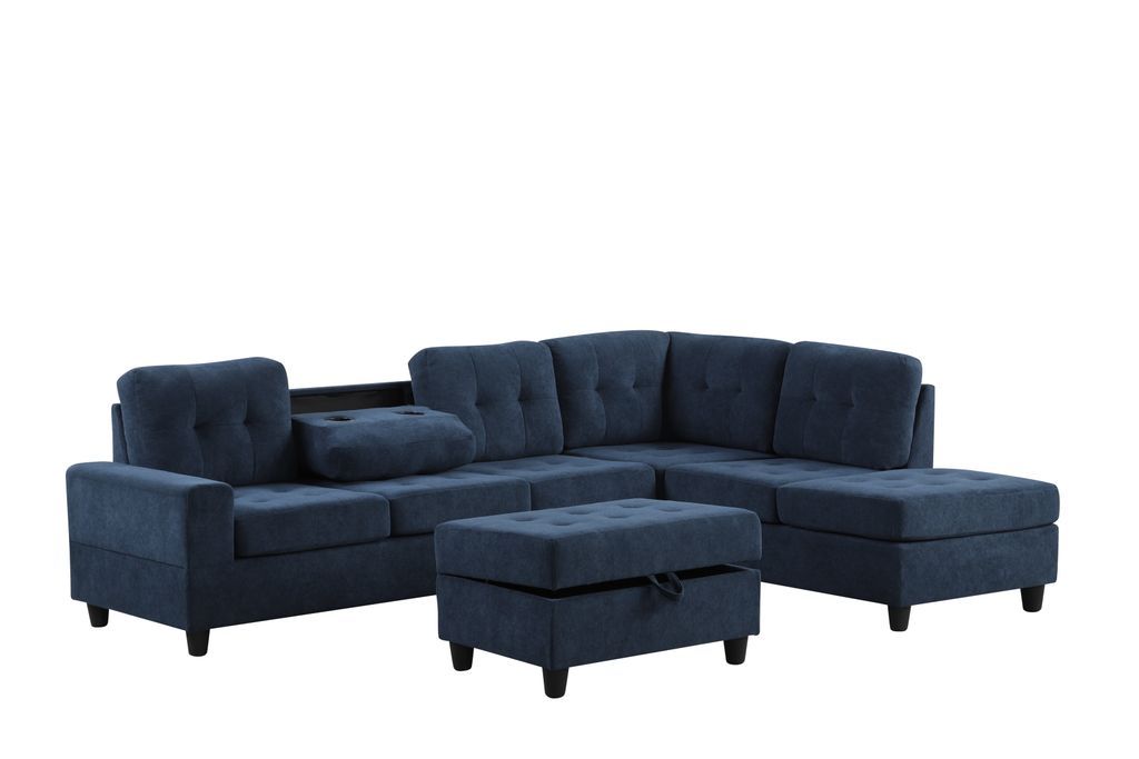 44Heights Reversible Sectional + Ottoman **NEW ARRIVAL**