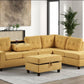 47Heights Reversible Sectional + Ottoman **NEW ARRIVAL**