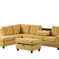 47Heights Reversible Sectional + Ottoman **NEW ARRIVAL**