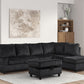 48Heights Reversible Sectional + Ottoman **NEW ARRIVAL**