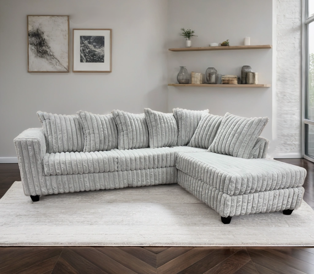 510 - Sectional (Gray) **NEW ARRIVAL**