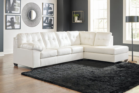 Ashley 597-03 Sectional RAF Chaise (White)