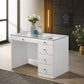 B4851WHSET Morgan Vanity White + Free White Swivel (Limited Time)