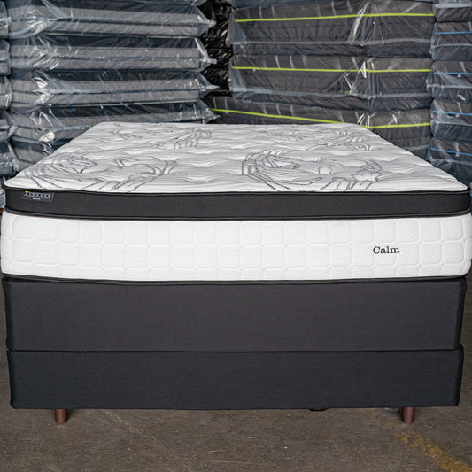 Calm ET - Euro Top Medium Firm Mattress. 12"