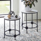 A4000546 - Accent Table Set (MARBLE TOP) **NEW ARRIVAL**