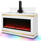 A94 TV STAND W/FIREPLACE (WHITE) **NEW ARRIVAL**