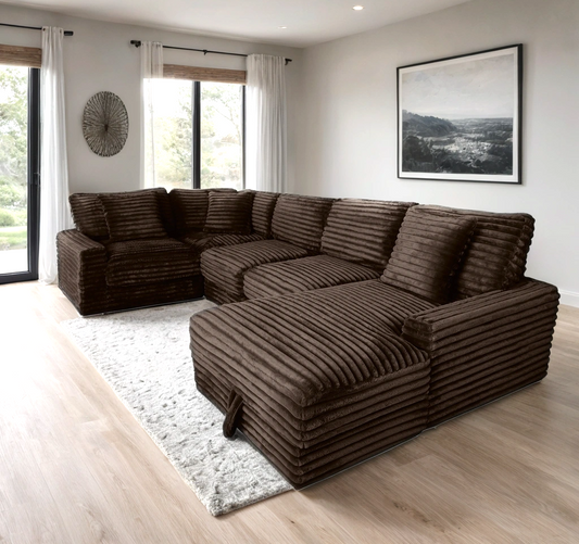 ALISSON MOCHA - Modular Sectional **NEW ARRIVAL**
