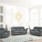 Andres Grey - 3pc Reclining Living Room Set